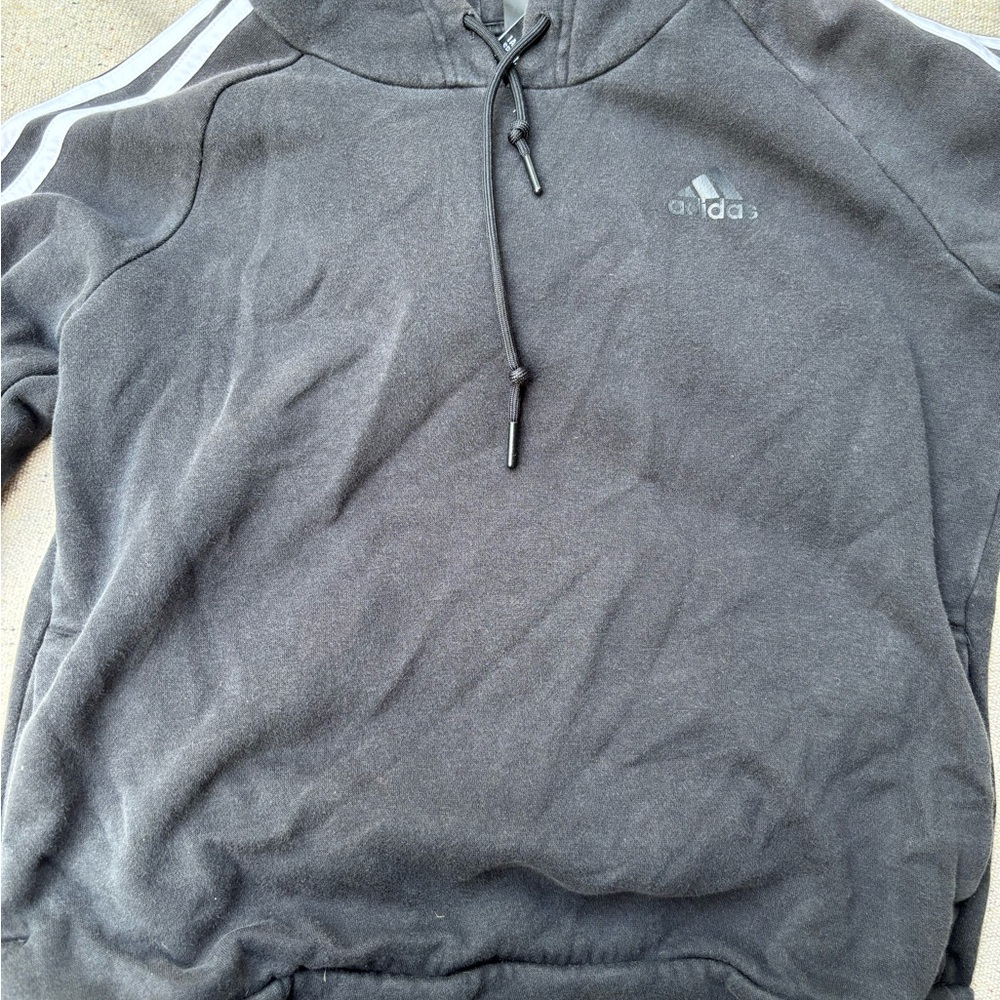 Adidas Women’s Black Charcoal Hoodie